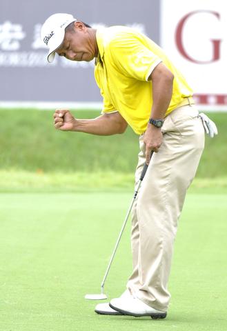 Lu Wen-teh, defending champion from Chinese Taipei on day 1.