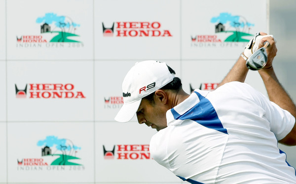 Arjun Atwal at practice