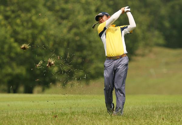 Danny CHIA on day 1 at the Iskandar Open 2009.