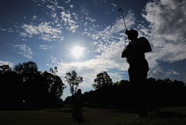 Lee Westwood of England plays his approach shot during the pro - am of the UBS Hong Kong Open at the Hong Kong Golf Club