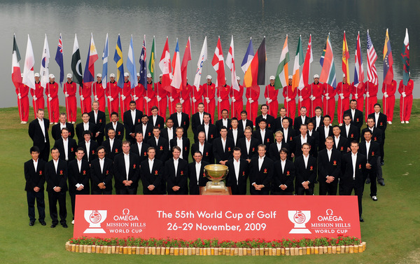 Players from 28 countries at the Omega Mission Hills - World Cup