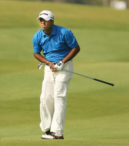 Anirban Lahiri (IND) on day 1.