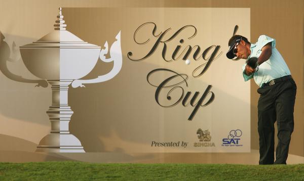 ThongChai Jaidee (THA) with his tee shot on day 1.