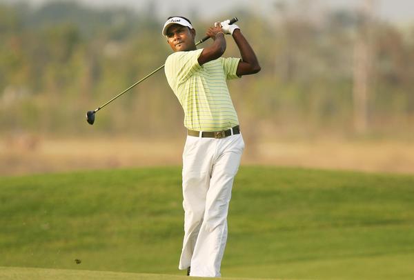 C. Muniappa (IND) on day 1.