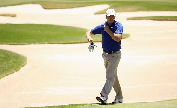 Pablo Martin (ESP) at the bunker