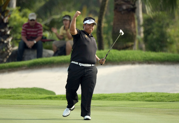 Kiradech (THA), still in the lead after Round 3
