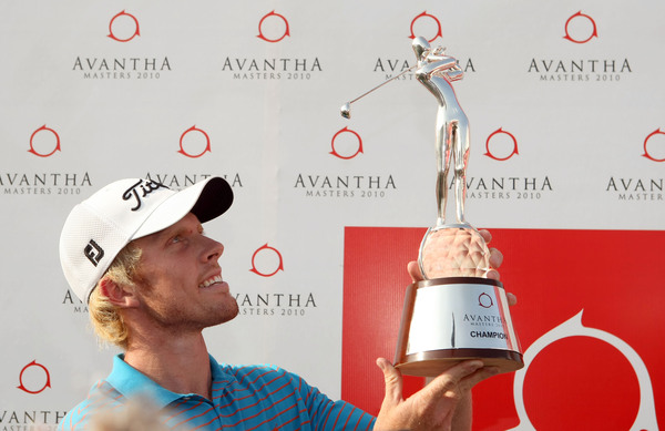 Andrew Dodt (AUS) with the Trophy