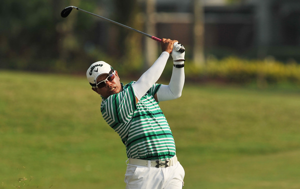 Prayad Marksaeng of Thailand at Round 3