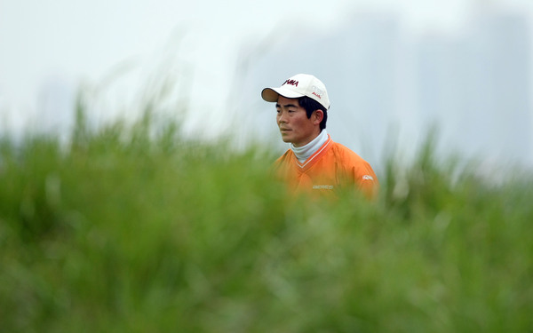 Liang Wen Chong of China during Day 1