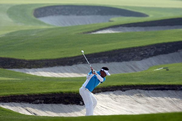 Thongchai Jaidee of Thailand during Day 2
