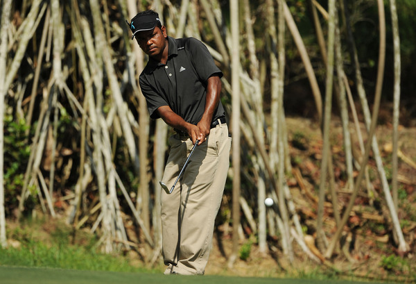 Siddikur of Bangladesh at practice