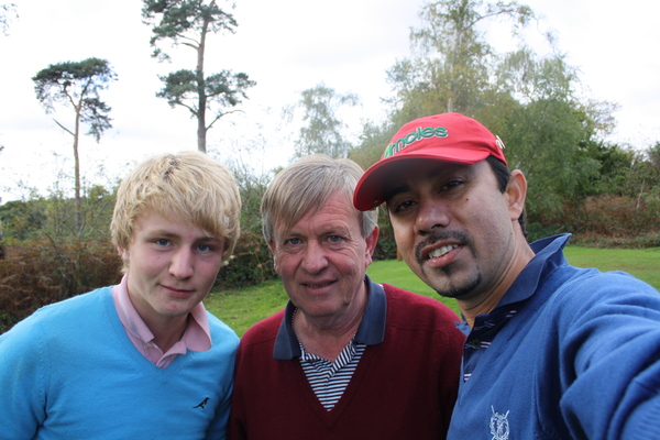 Father & Son who I played with. 