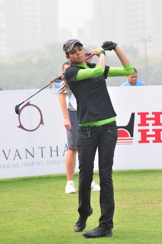 Sharmila Nicollet of India on Day 1