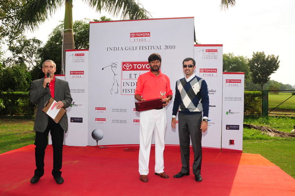 4moles.com Closest to Pin overall winner, Rakesh Sharma - DAY 1