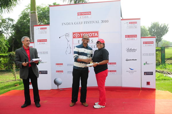 Aashna Monga, Nett Winner, Ladies category - DAY 1