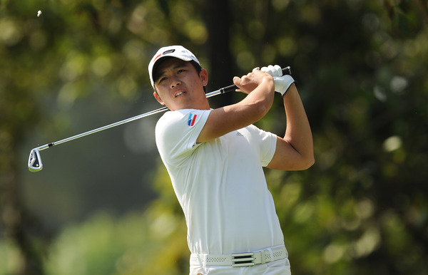 Ben Leong (MAS) in action during Round 1