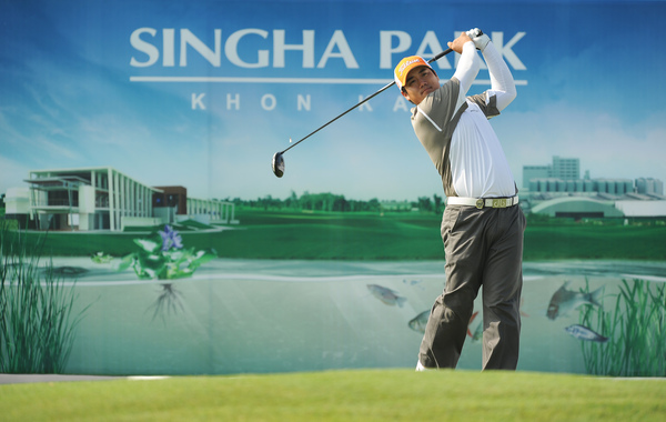 Thailand's Pariya Junhasavasdikul during Round 1