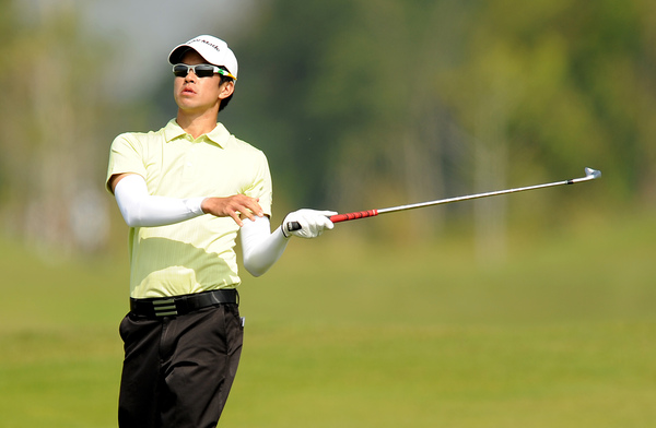 Singapore's Quincy Quek during Day 2