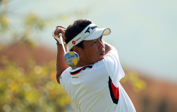 Japan's Tetsuji Hiratsuka in action at Day 1