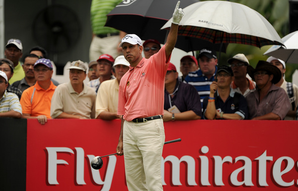 India's Jeev Milkha Singh at Round 2