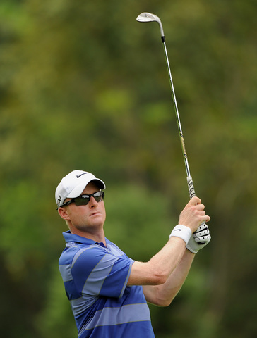 Simon Dyson of England on Day 2 at Kuala Lumpur