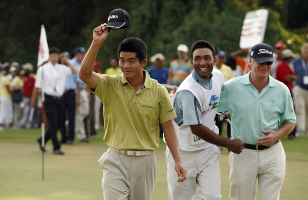 Hero Honda Indian Open 2008 winner Liang Wen-chong from China
