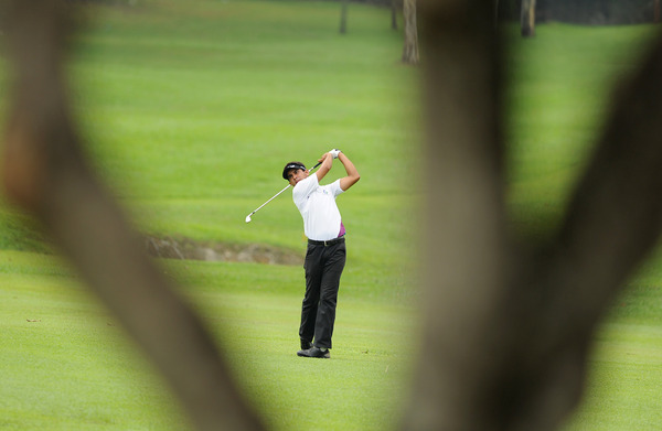 Himmat Rai of India, joint-leader at Round 1