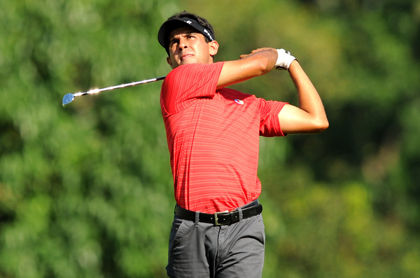 India's Himmat Rai in action during Round 2