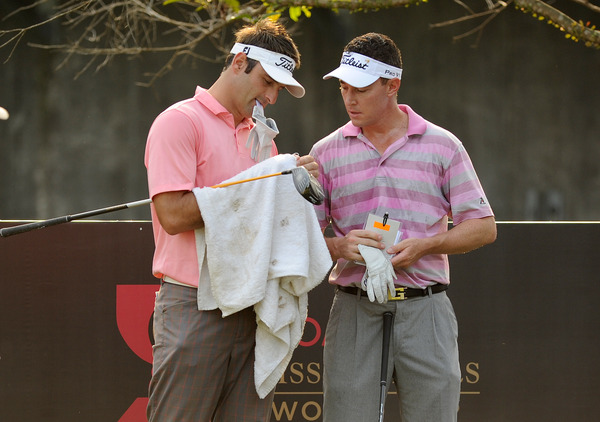 Michael Hendry and Gareth Paddison of New Zealand