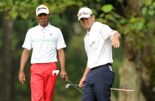 Shaaban Hussin and Iain Steel of Malaysia at Round 2