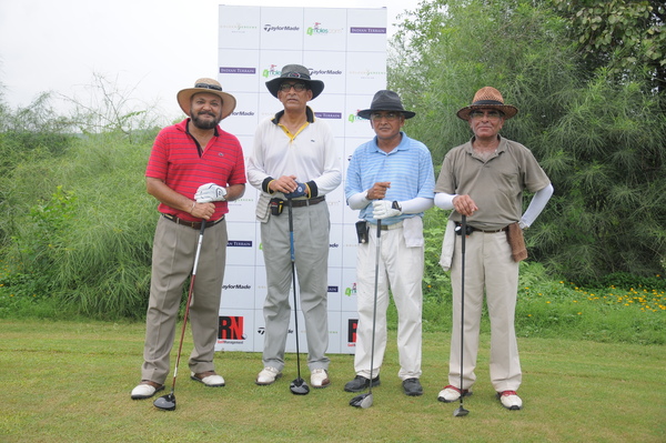 (L-R) Brig S.P.S. Tulsi,  Maj. Gen. A.K. Kapur, Col. P.K. Chona, Brig. Dilip Khosla