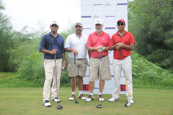 (L-R) Raj K. Sharma, HS Bhullar, JP Sengh, Piyush Gupta