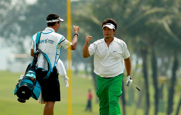 Japan's Yosuke Tsukada during Day 1