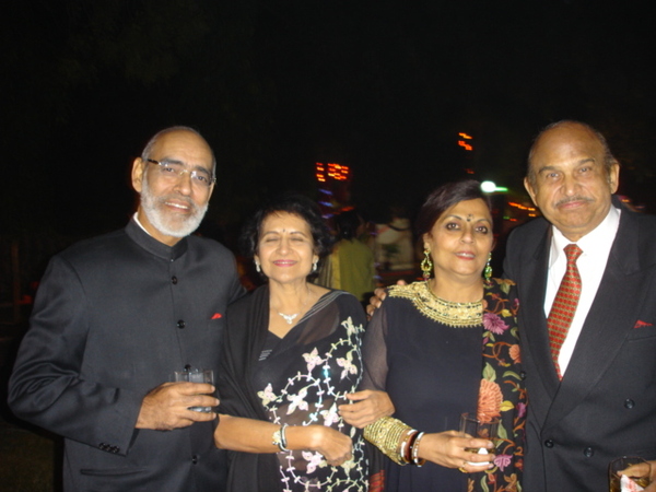 with Gen & Mrs D'Cunha