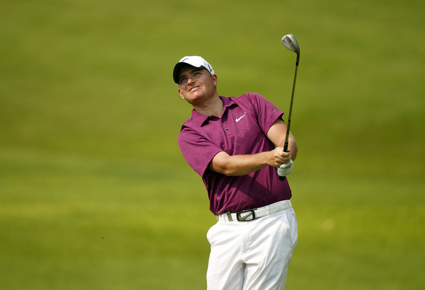 James Morrison of England, joint-leader of Round 1