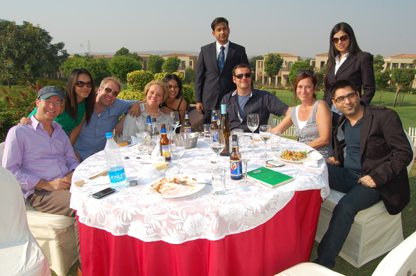 Season's Hotel team with their guests