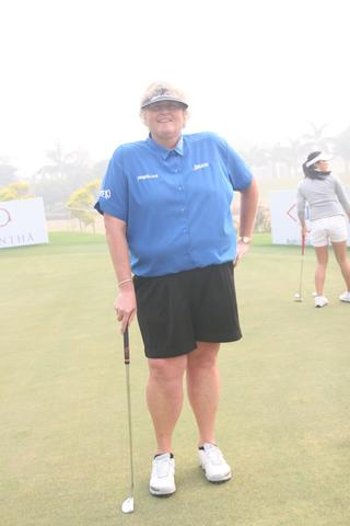 Laura Davies (ENG) during Day 1  - Photo by Rohit Chauhan