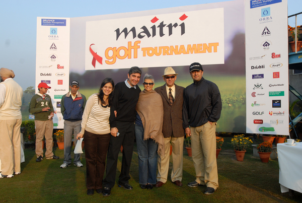 Mrs. & Gen Bhopinder Singh, Digraj, Meeta and a friend.