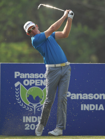 Australia's Adam Groom during the first round