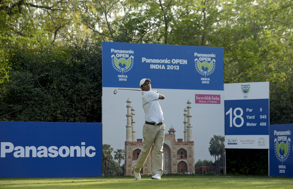 India's S.S.P. Chowrasia shot -3 during Round 1 of the US$ 300,000 event in New Delhi
