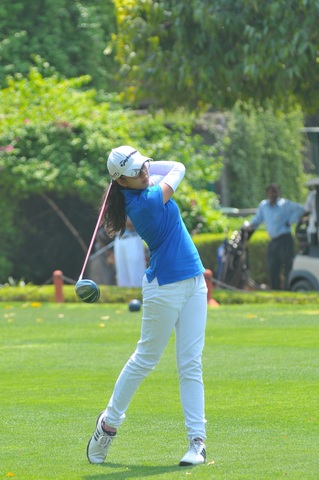 At the Panasonic Open India 2013 Pro-Am