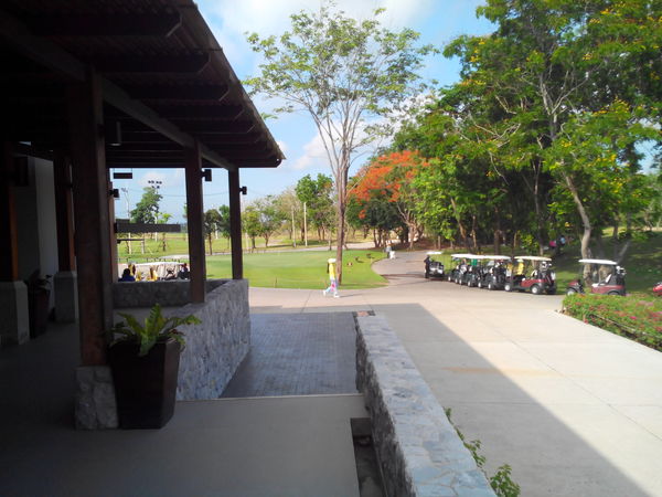 The club house of Bangsai Golf course in Ayutthaya 