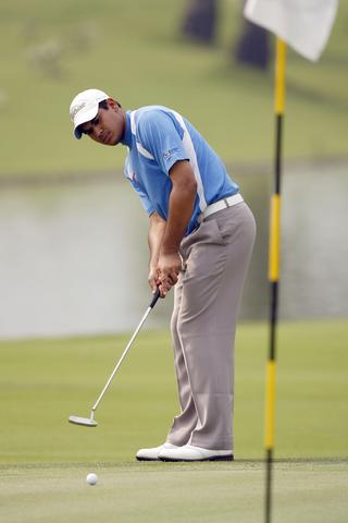 Gaganjeet Bhullar on day 2.