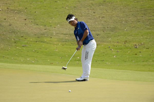 Kodai Ichihara of Japan pictured at round 2 of the US$ 1 million event