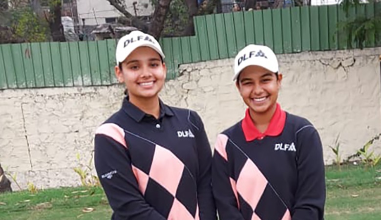 The Bakshi sisters Jahnavi (left) and Hitaashee have made a mark on the women’s pro tour with their recent displays. Image courtesy WGAI.