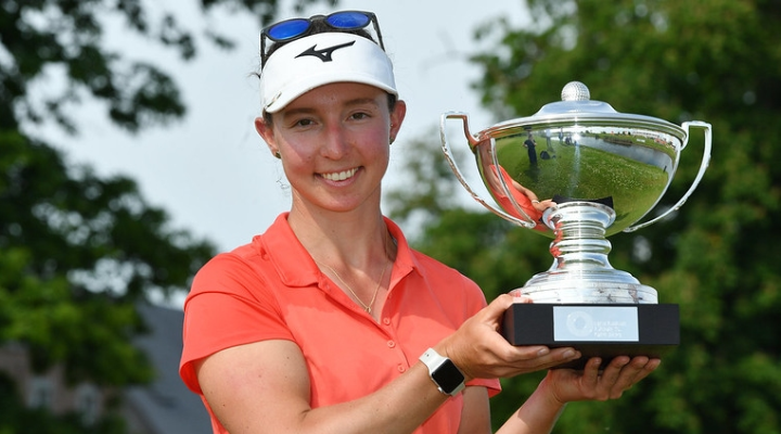 German Player Patricia wins the Belgian Ladies Open 2023. Read more on 4moles.com
