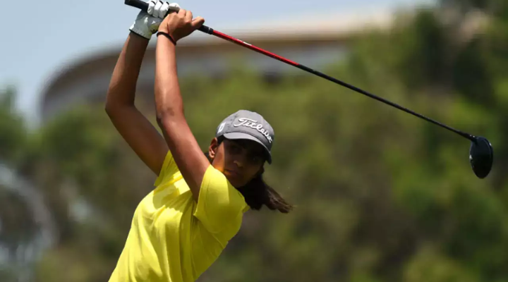 Diksha Dagar at The Belgian Ladies Open 2023. Read more on 4moles.com