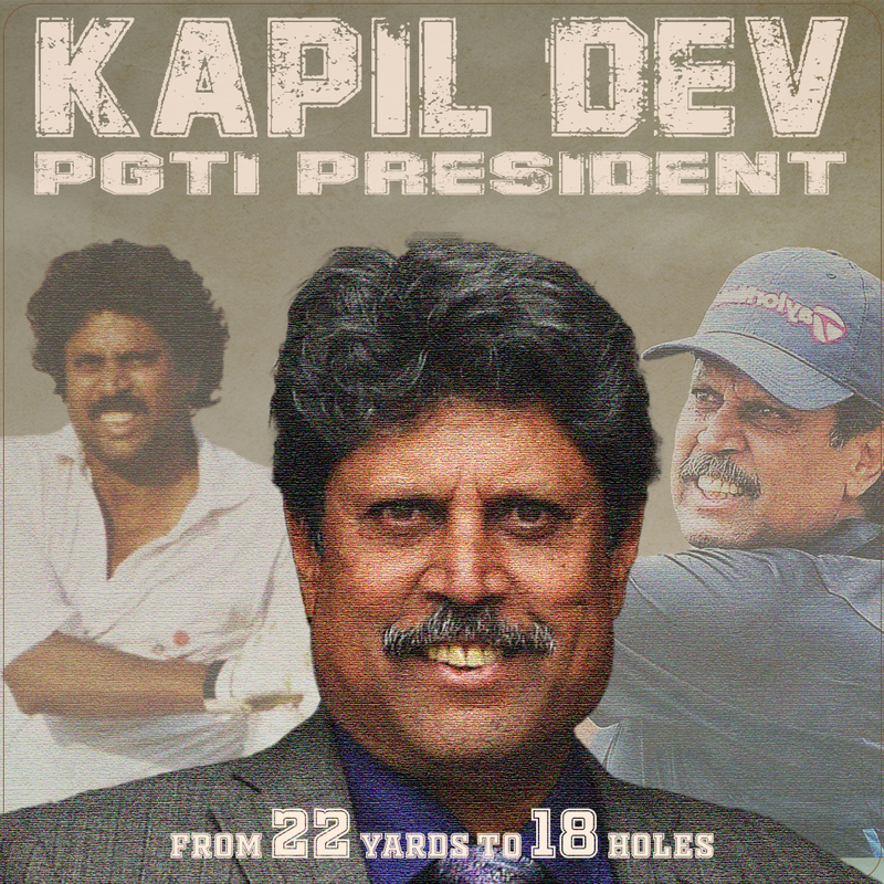 Kapil Dev PGTI President