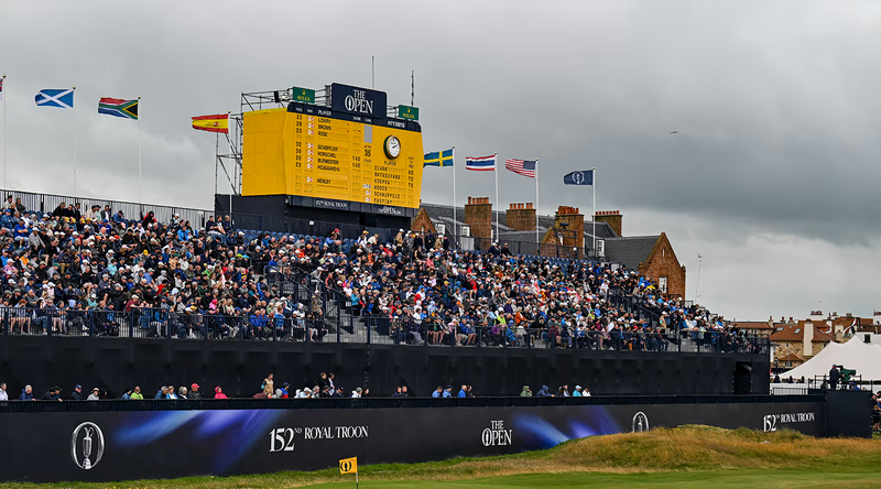stand filled round 2 The 152nd Open