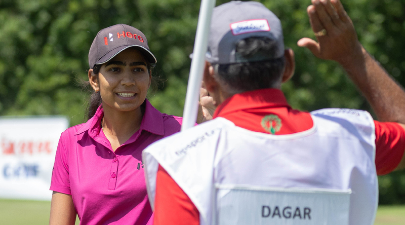 Diksha Dagr and her Father